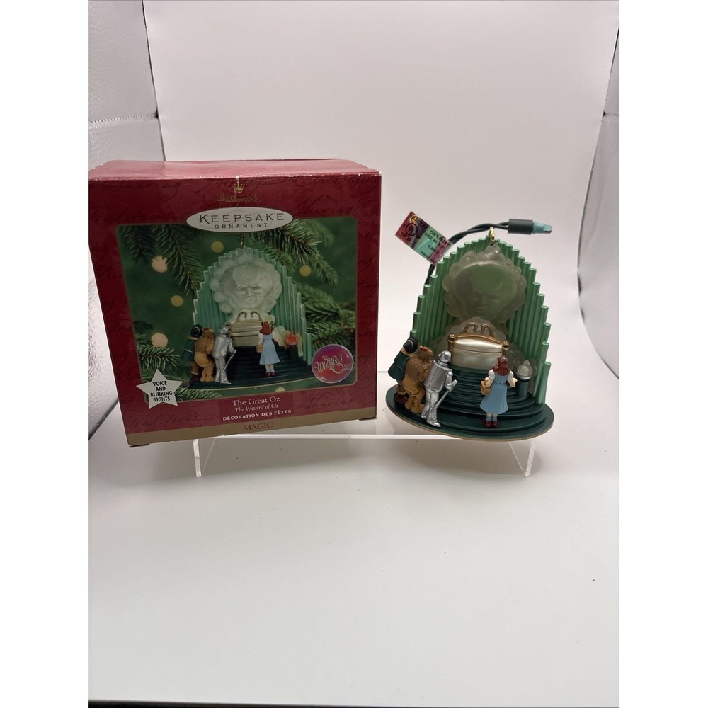 2000 Hallmark Keepsake Magic Ornament~The Great Oz~Wizard of Oz~IOB